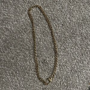 Elegant Gold Chain Necklace- perfect for LV lock